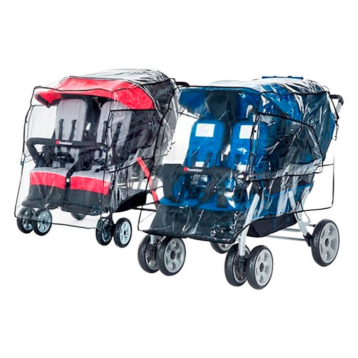 Foundations Quad Sport LX4 Rain Cover, Transparent