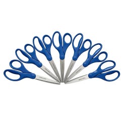 Fiskars Kids Scissors, 6 Inch Pointed Tip, Pack of 6