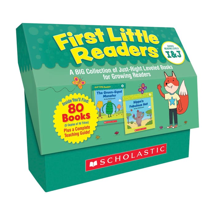 Scholastic First Little Readers Level I and J Class Pack, Grades PreK-2