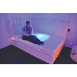 Snoezelen Vibroacoustic Waterbed, Single, Dark Blue 2132681