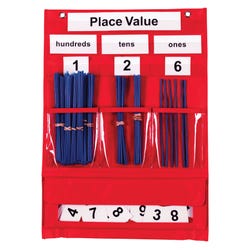 Learning Resources Counting & Place Value Pocket Chart, 18 x 13 Inches 082346
