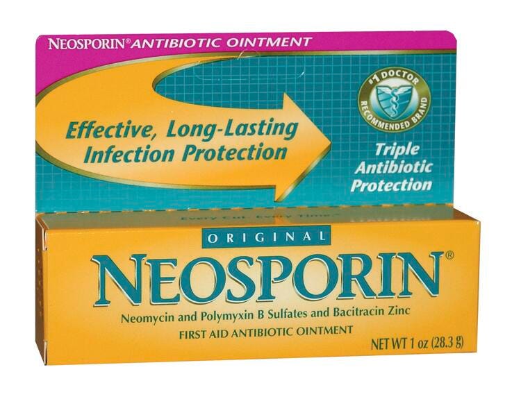 Image for Neosporin First Aid Antibiotic Ointment, 1 Ounce from School Specialty