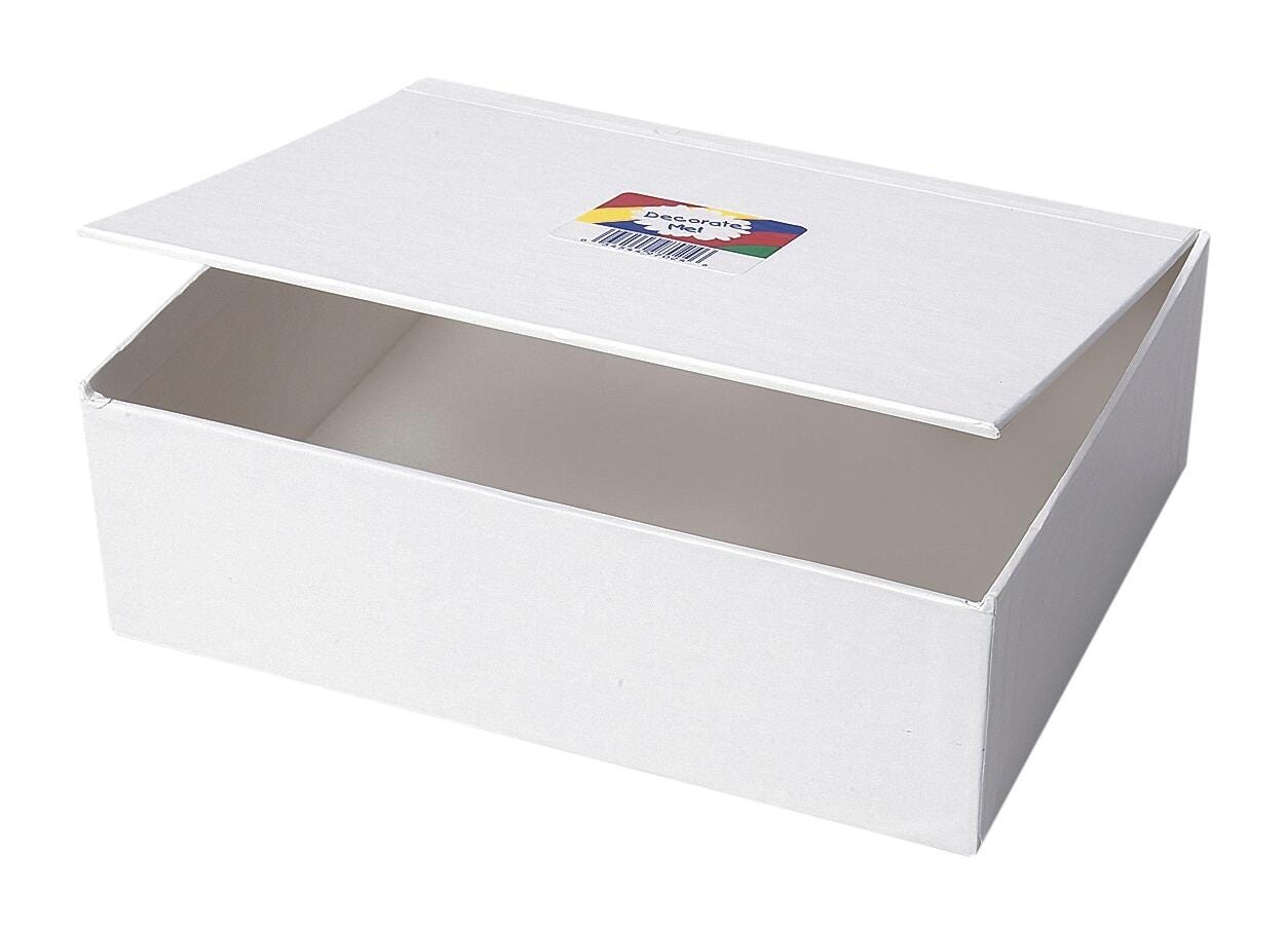SI Manufacturing Decorate Me! King Size Box, 8-15/16 x 7 x 2-3/4 Inches