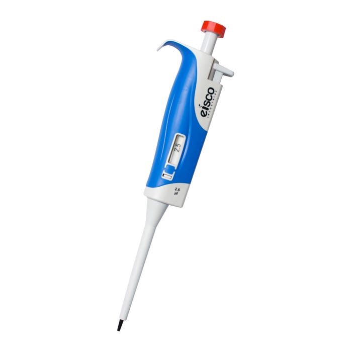 Eisco Labs Fixed Volume Micropipette, 2.5 uL
