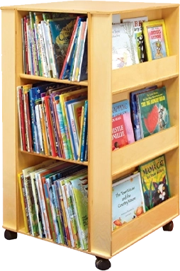 Wooden Bookshelf