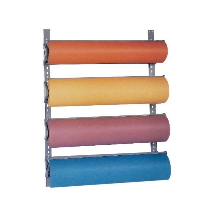 Bulman 4 Roll Paper Cutter Wall Unit, 36 Inch Rolls
