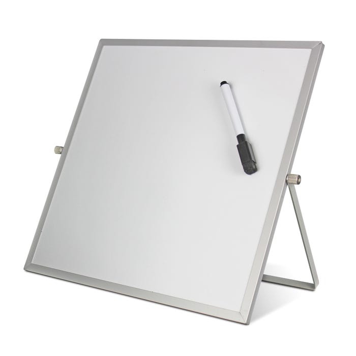 Flipside Magnetic Dry Erase Swivel Easel, 12 x 12 Inches