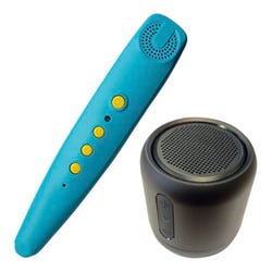 Mantra Lingua Classroom Talking Pen with Bluetooth Speaker, Item Number 2024425