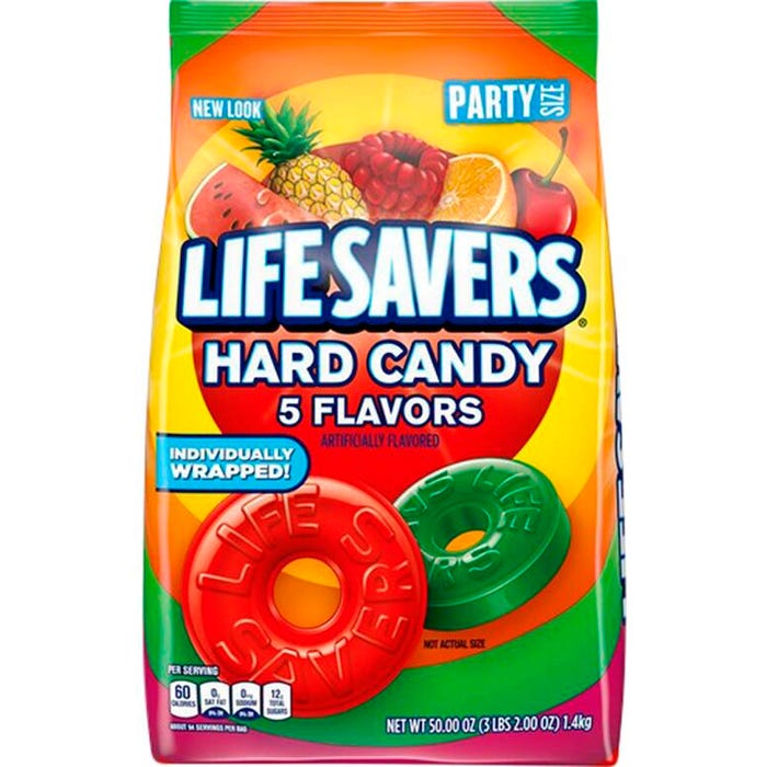 Life Savers Hard Candies, 5 Flavors, 3.12 Pound Bag