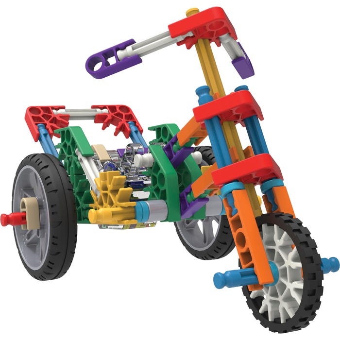 Knex Rides Eco Knex Power Play Motorized 529 Pieces 50 Builds MTA