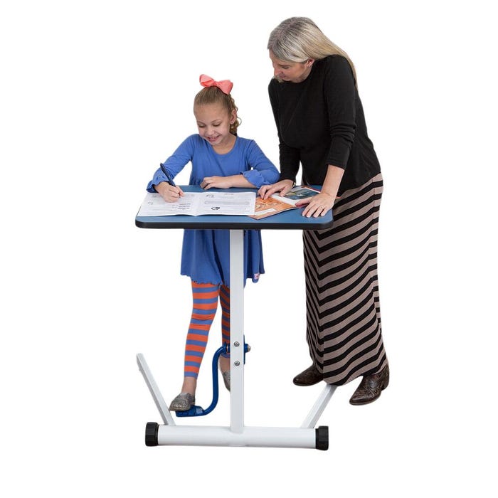 KIDSFIT KC-11 Single Standing Desk With Foot Fidget