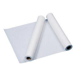 Economy Exam Paper Rolls, 18 in x 225 ft, White