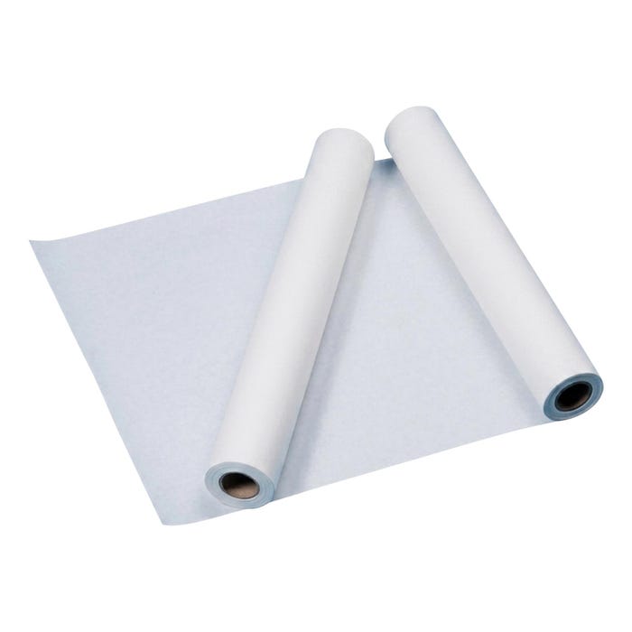 Economy Exam Paper Rolls, 18 in x 225 ft, White