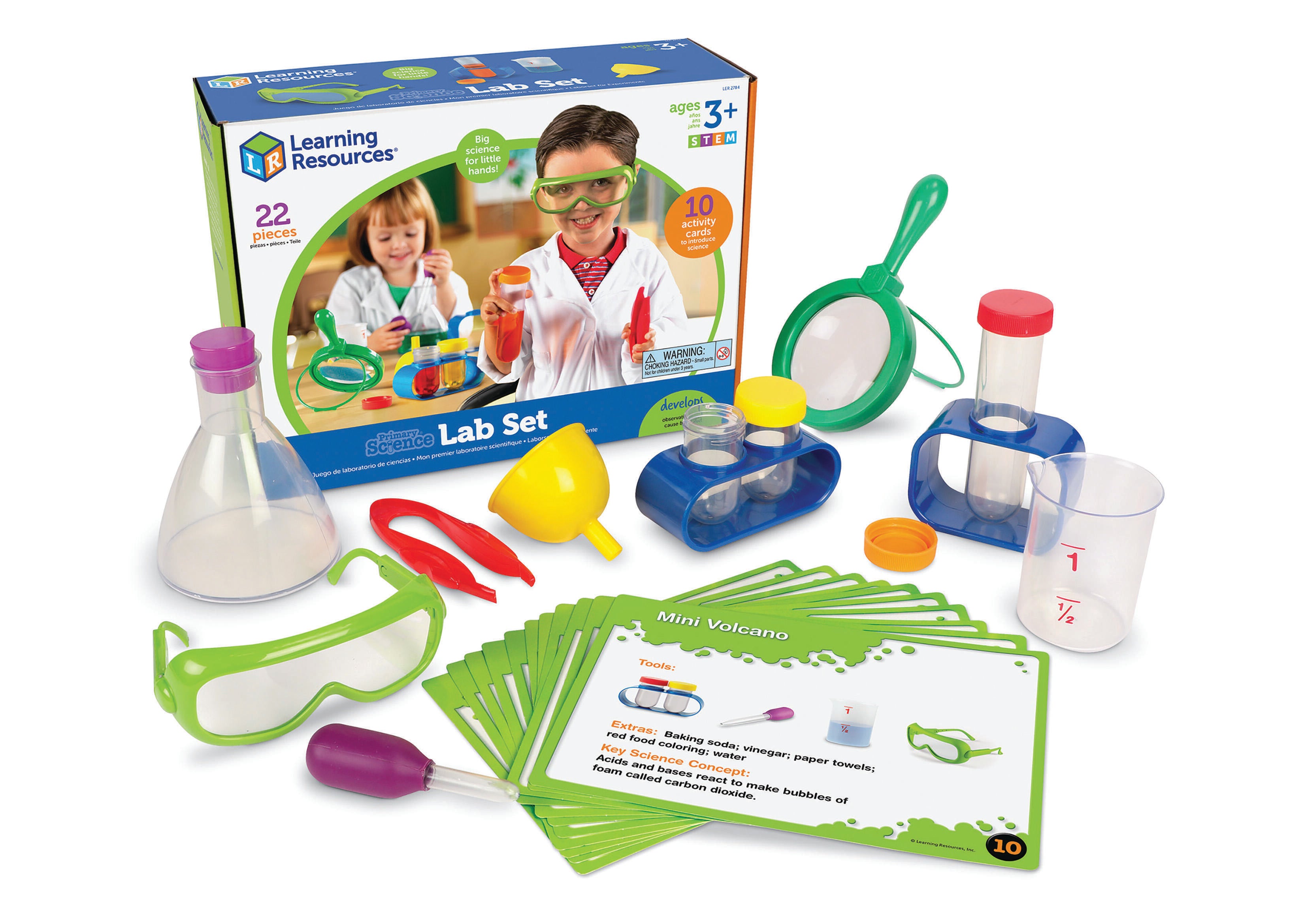 Learning Resources Primary Science Lab Set, 12 Pieces 1329115