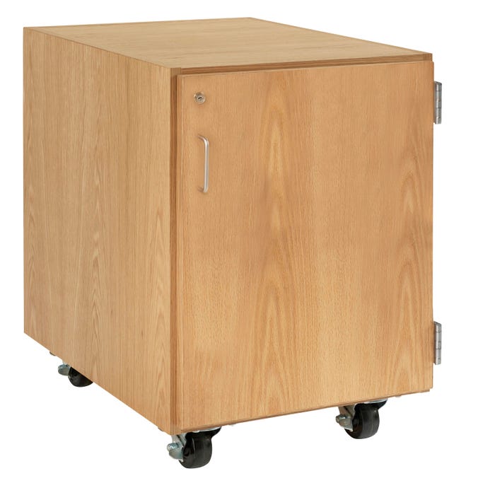 Diversified Woodcrafts M Series Mobile Storage Cabinet, Hinged Right Door, 24 x 22 x 30 Inches