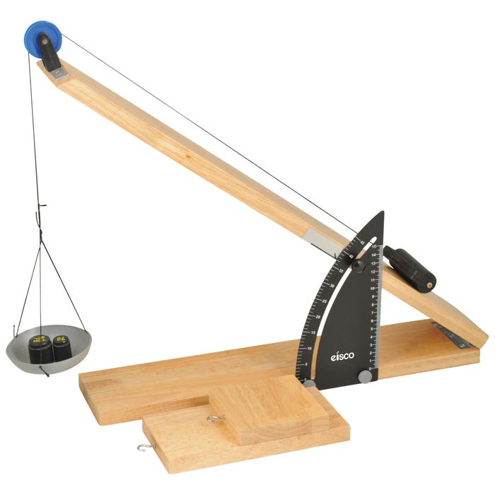 Eisco Labs Inclined Plane and Friction Board, Fitted with Arc