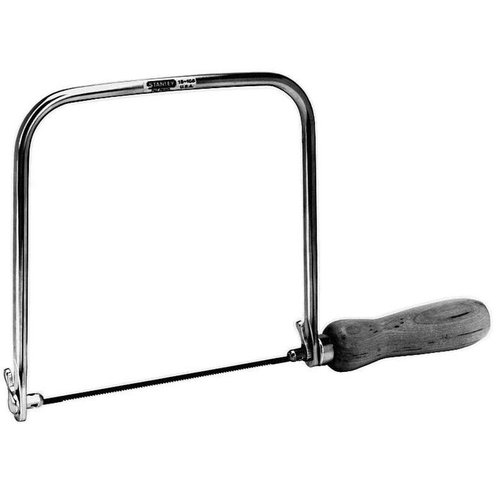 Woodworker's Stanley High Carbon Steel Coping Saw Blade Set, 6-3/4 in D X 6-3/8 in L, Set of 3