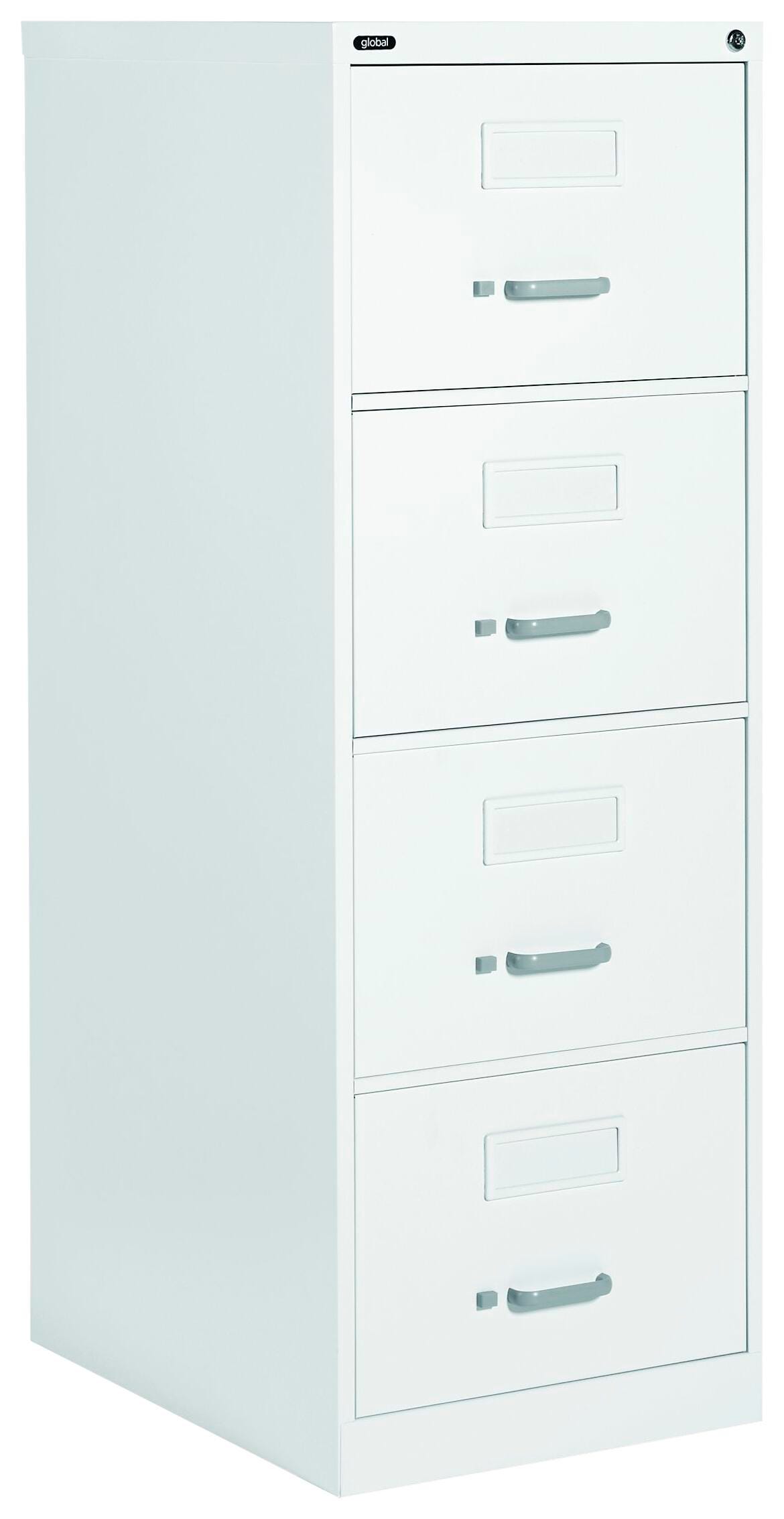 Global Industries 2500 Series Legal 4-Drawer Vertical File Cabinet 4001771