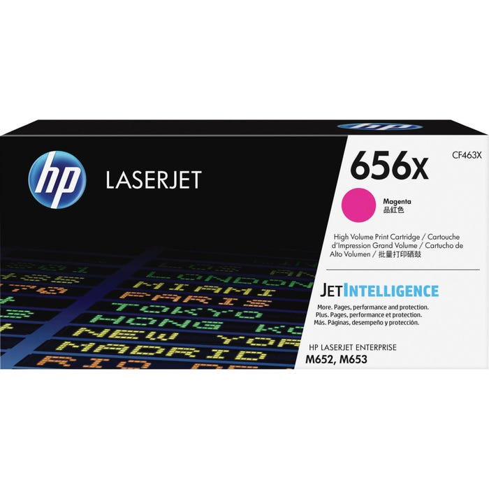 HP 656X Ink Cartridge, CF463X, Magenta