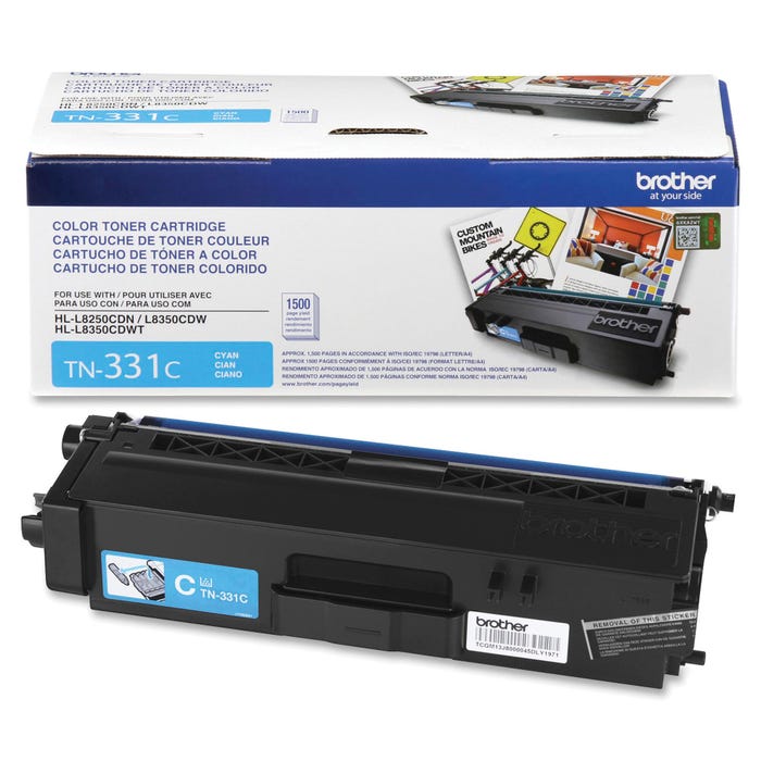 Brother TN331C Ink Toner Cartridge, Cyan