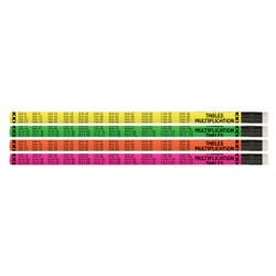 Musgrave Pencil Co. Multiplication Tables Pencils, Pack of 12
