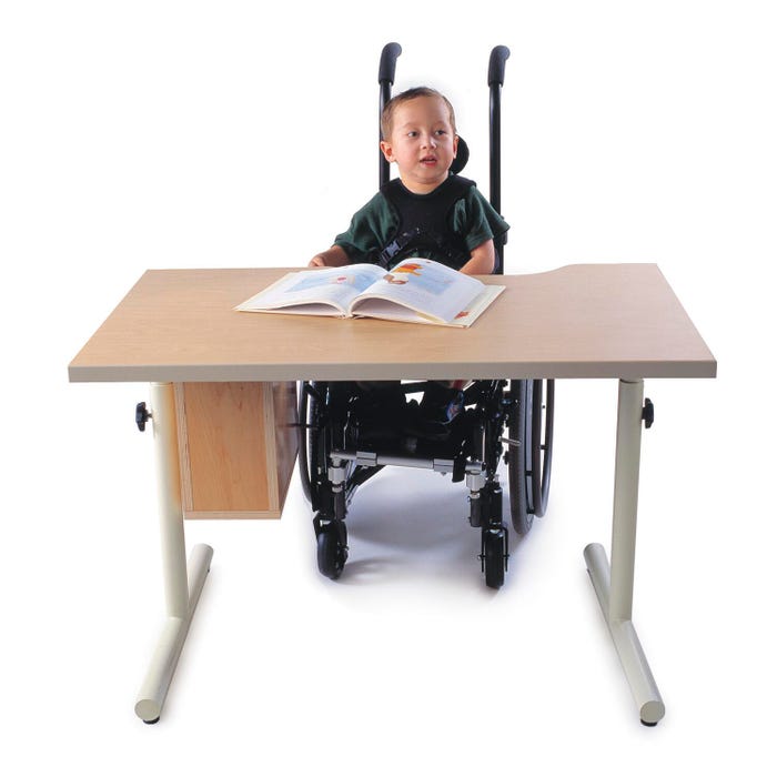 Paperflow Caster Set, 2 in, for Use with Wheelchair Accessible Desks, Set of 4