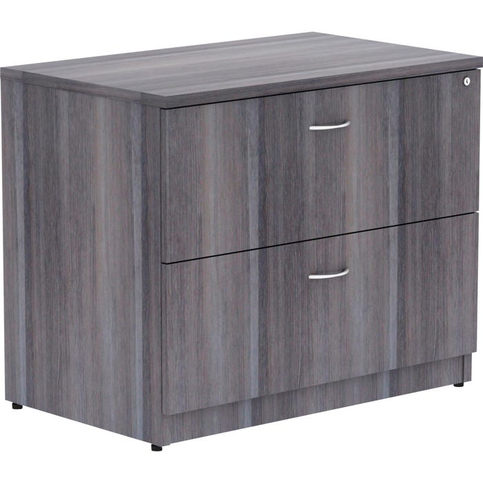 Classroom Select Lateral File Cabinet, Weathered Charcoal, 35-1/2 x 22 x 29-1/2 Inches