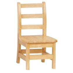 Jonti-Craft Ladderback Chair, 10-Inch Seat, 13 x 13-1/2 x 22-1/2 Inches, Item Number 1133292