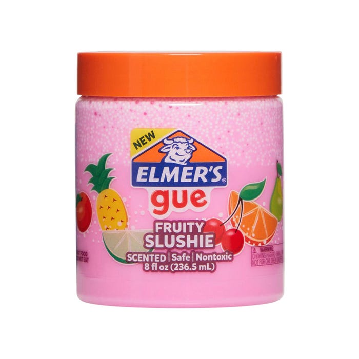 Elmer's Gue Pre-Made Slime, 8 Ounces, Fruit Slushie, Scented