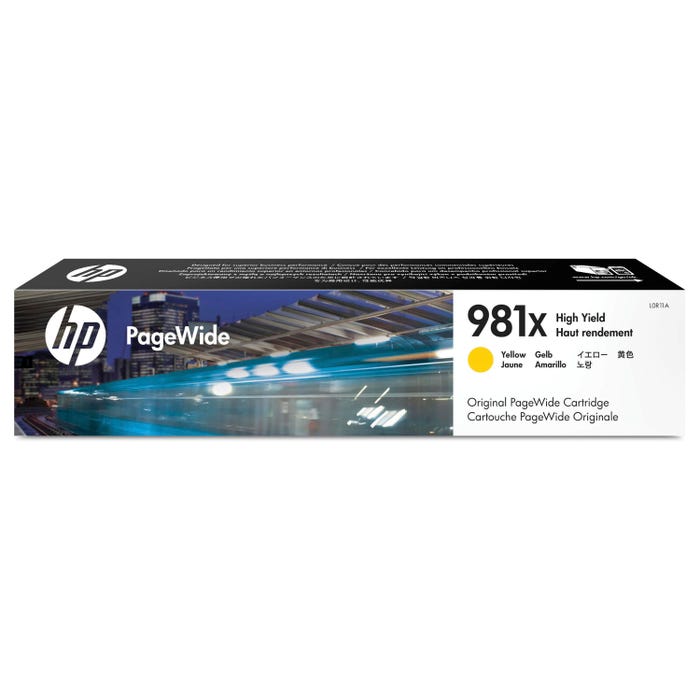 HP 981Y Ink Cartridge, L0R13A, Cyan