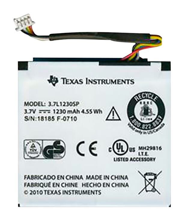Texas Instruments Rechargeable Battery with Wire, Item Number 2025464