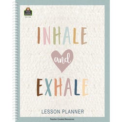 Teacher Created Resources Everyone is Welcome Lesson Planner, 8-1/2 x 11 Inches, Item Number 2104249