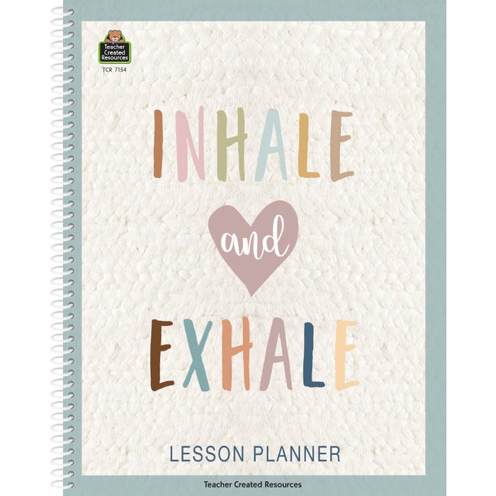 Teacher Created Resources Everyone is Welcome Lesson Planner, 8-1/2 x 11 Inches
