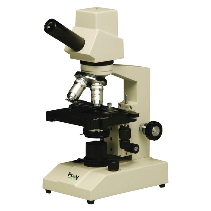 Frey Scientific Compound Monocular Microscope with 5.0MP Digital Camera