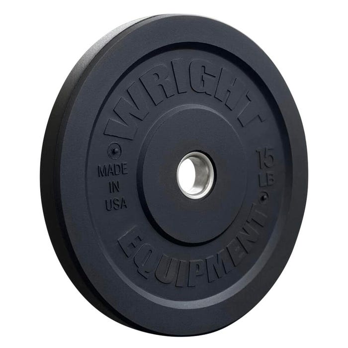 Wright AMP Bumper Plate, 15 Pounds