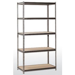 Sandusky Lee Boltless Steel Shelving, 36 x 18 x 72 Inches, Silver Vein 1591319