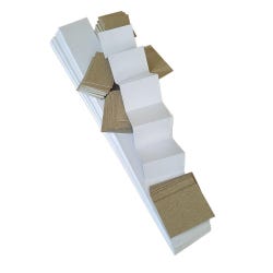 Cover-It Mini Accordion Book Kit, 2-3/8 x 1-1/2 Inches, Pack of 72