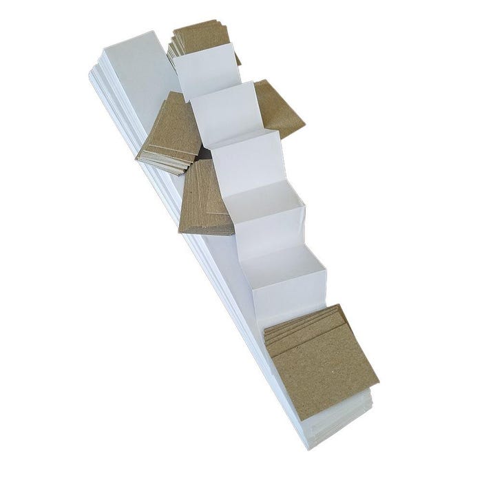 Cover-It Mini Accordion Book Kit, 2-3/8 x 1-1/2 Inches, Pack of 72