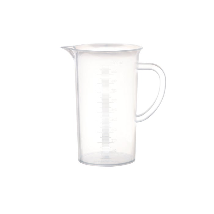 United Scientific Tall Form Beakers with Handles, Polypropylene, 1000 Milliliters, Pack of 6