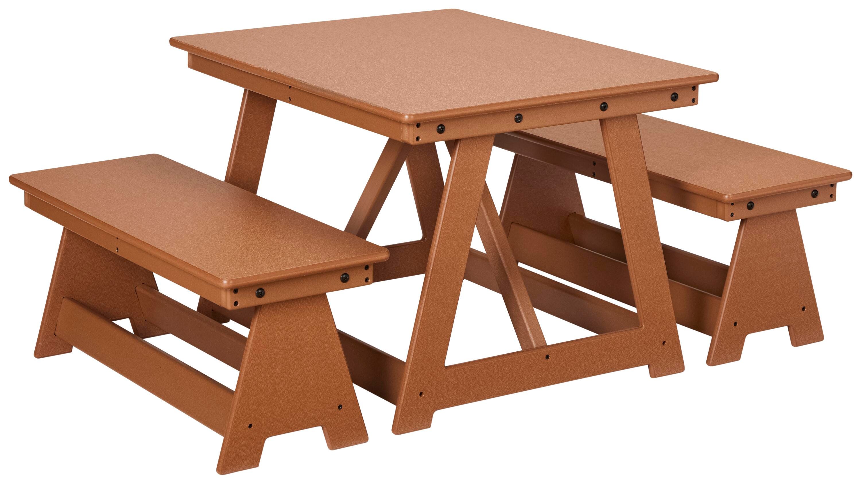 EverPlay Small Outdoor Table and Bench Set 2152184