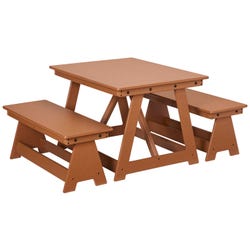 EverPlay Small Outdoor Table and Bench Set 2152184