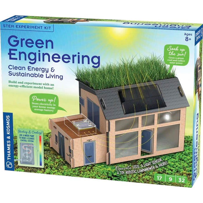 Thames & Kosmos Green Engineering: Clean Energy and Sustainable Living
