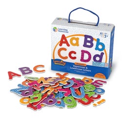 Learning Resources Magnetic Letters, Grades PreK and Above, Set of 82 1533507