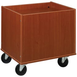 Stevens I.D. Systems Mobile Depressible Book Truck, 28 x 22 x 24 Inches 4001108