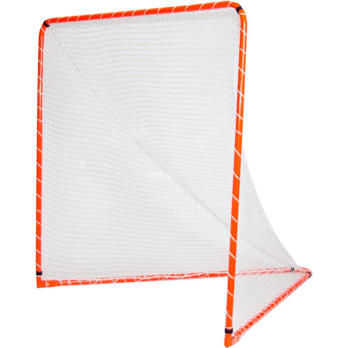 Champion Sports Backyard Lacrosse Goal, 6 x 6 Feet, Orange/White
