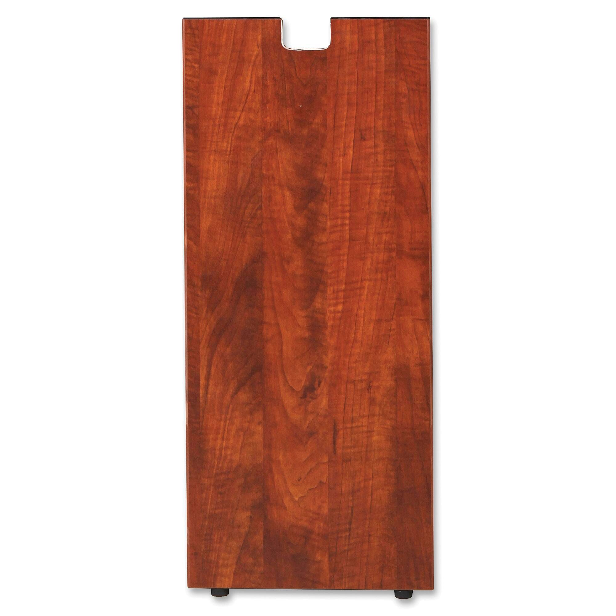 Image for Lorell Essentials Series Cherry Laminate Accessories, Credenza Leg, 11-3/4 x 1 x 28 Inches, Cherry from School Specialty