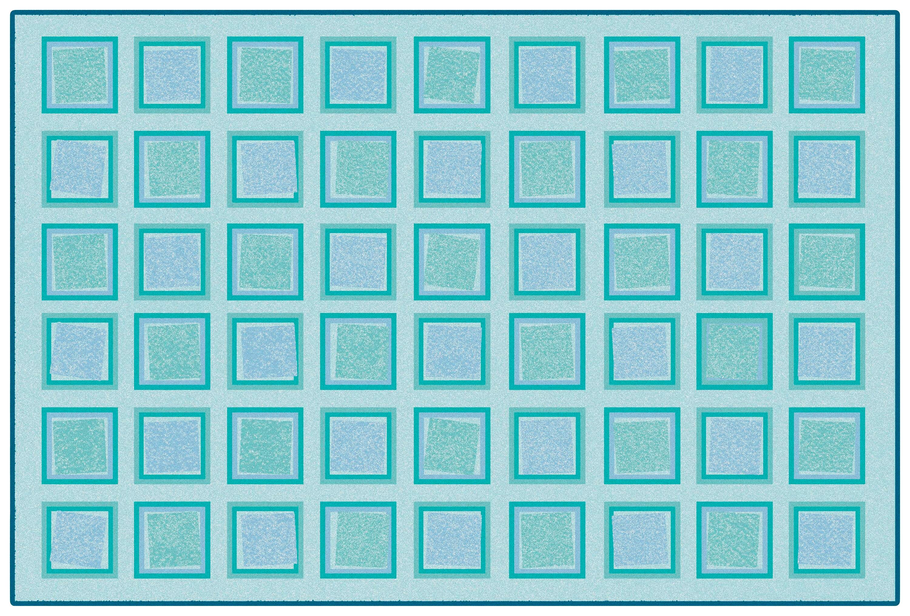 Carpets for Kids KID$Value Squared Decorative, Rectangle 4002006