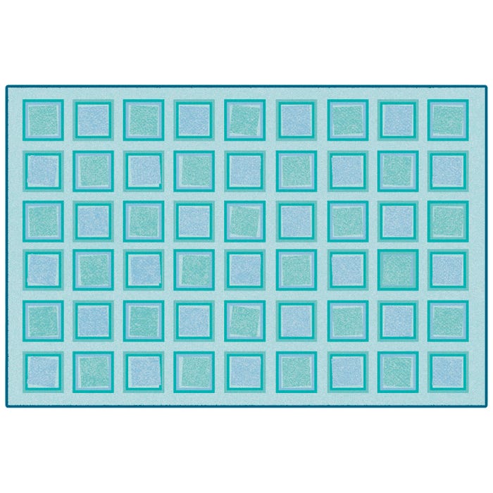 Carpets for Kids KID$Value Squared Decorative, Rectangle