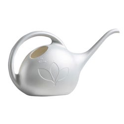 Frey Scientific Watering Can, 1/2 Gallon, Plastic, Pearl White, Item Number 2026843