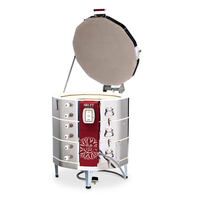 SKUTT Ceramic Kiln with Touchscreen Controller - Model KMT-1227 - with 3 in. Firebrick - 208V 1 Phase
